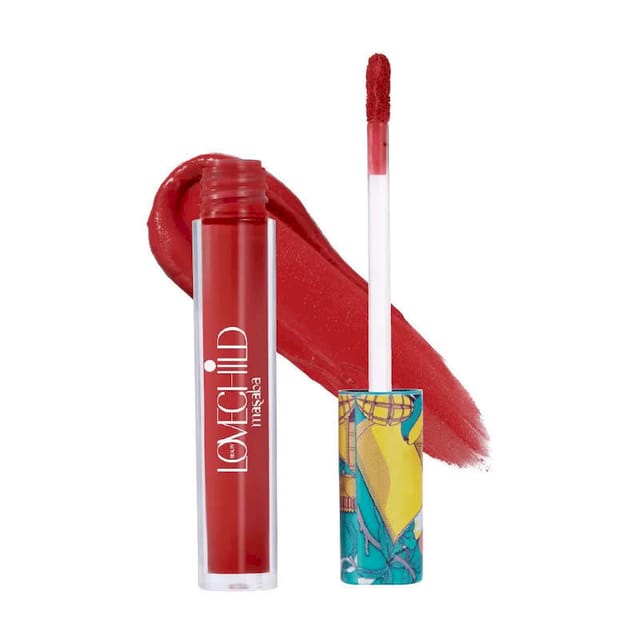 LOVECHILD MASABA KOKUM PANNA SUPER HYDRATING & BUTTERY BRICK RED LIP CREME