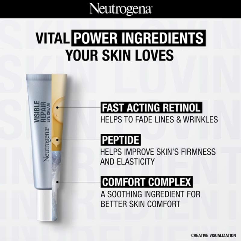 NEUTROGENA VISIBLE REPAIR EYE CREAM 15G