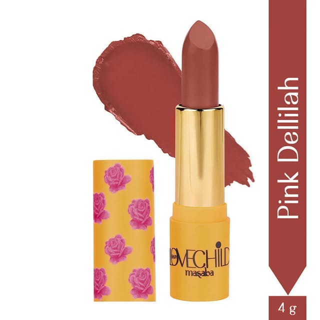 LOVE CHILD MASABA RANI CORE LUXE MATTE LIPSTICK - PINK DELILAH