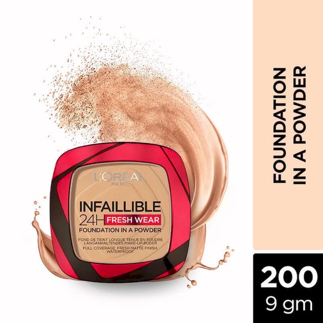 LOREAL 200GOLDENSAND INFALLIABLE FRESH POWDER