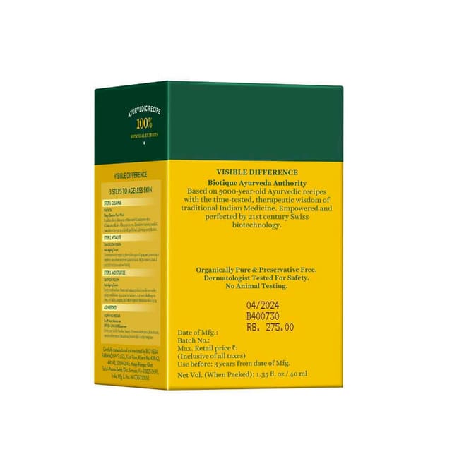 BIOTIQUE DANDELION YOUTH ANTI-AGEING SERUM 40ML