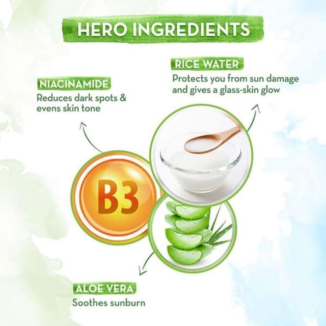MAMAEARTH ME RICE WATER DEWY SUNSCREEN 50 G