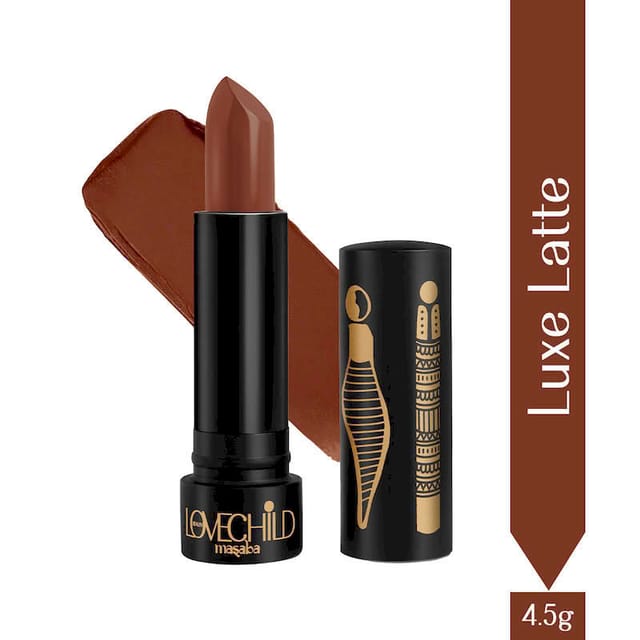 LOVECHILD MASABA BARE BROWNS ULTRA-MATTE LIPSTICK LUXE LATTE