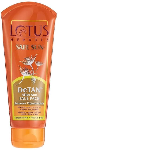 LOTUS HERBALS DETAN AFTER SUN FACE PACK 100G