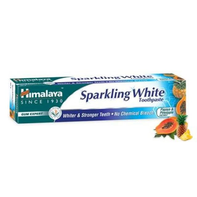 HIMALAYA SPARKLING WHITE TOOTHPASTE 80G