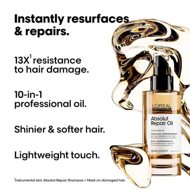 LOREAL PROFE ABSOLUTE OIL REPAIR 10 IN 1 90 ML