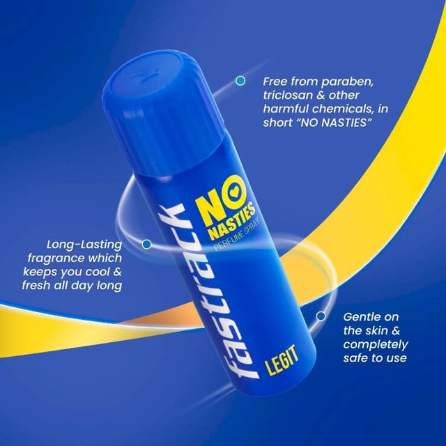 FASTRACK NO NASTIES PERFUME SPRAY LEGIT 135ML