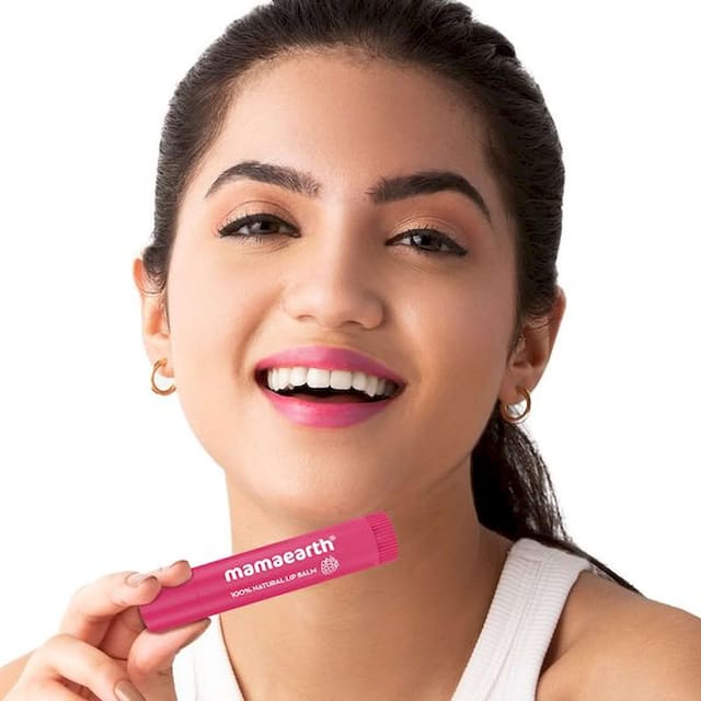 MAMAEARTH VITE & RASPBERRY 100% NATURAL LIP BALM
