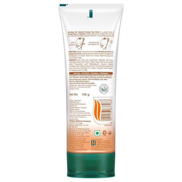 HIMALAYA TAN REMVL ORANG F SCRB 100M IND