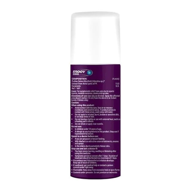 MOOV COOL SPRAY 35G
