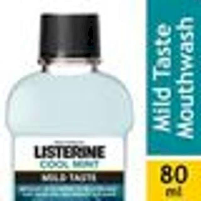 LISTERINE COOL MINT MOUTHWASH 80ML