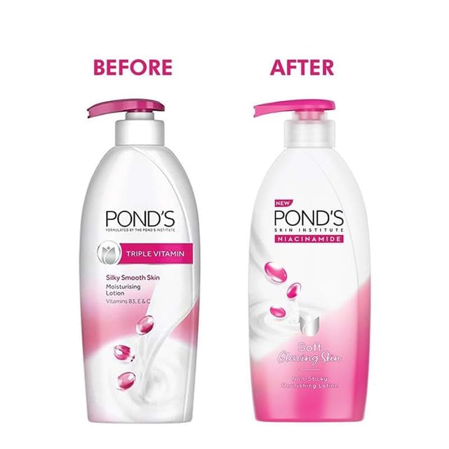 PONDS TRIPLE VITAMIN BODY LOTION 400ML