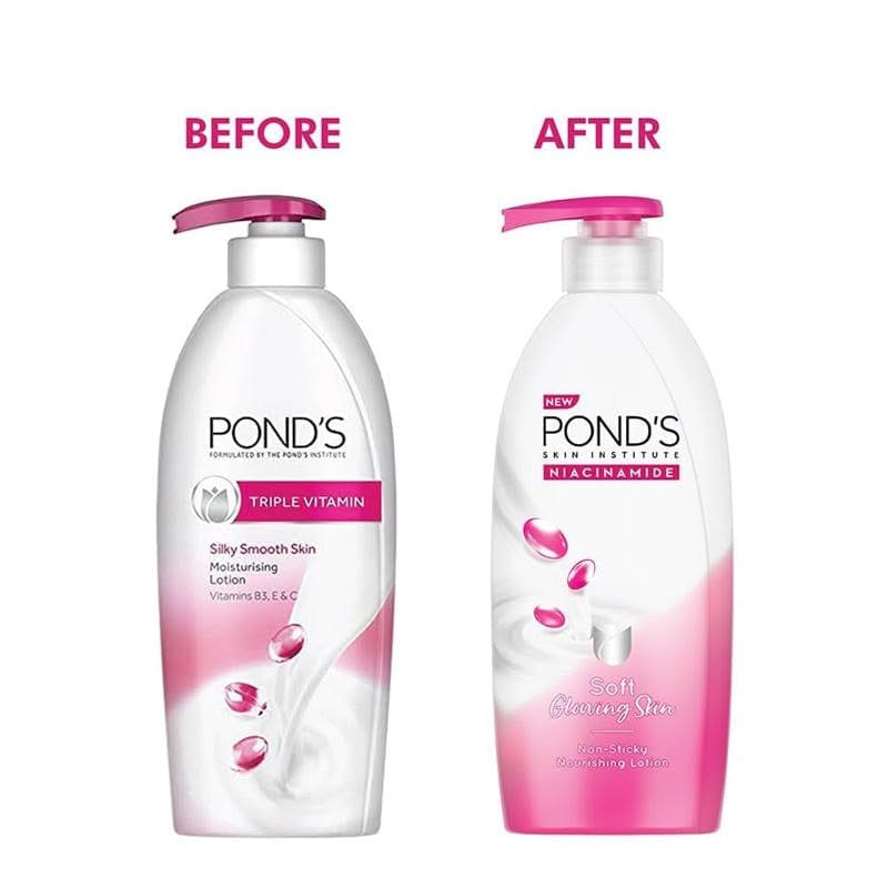 PONDS TRIPLE VITAMIN BODY LOTION 400ML