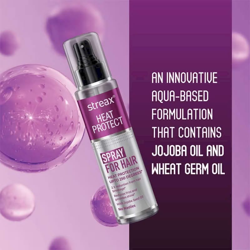 STREAX HEAT PROTECT HAIR SPRAY 100 ML