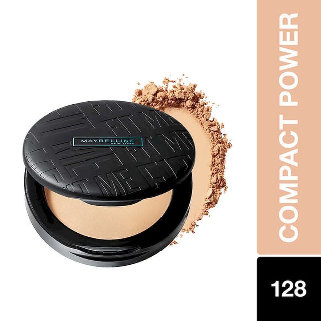 MAYBELLINE NEW YORK FIT ME 12HR OIL CONTROL COMPACT 128 WARM NUDE 8GM