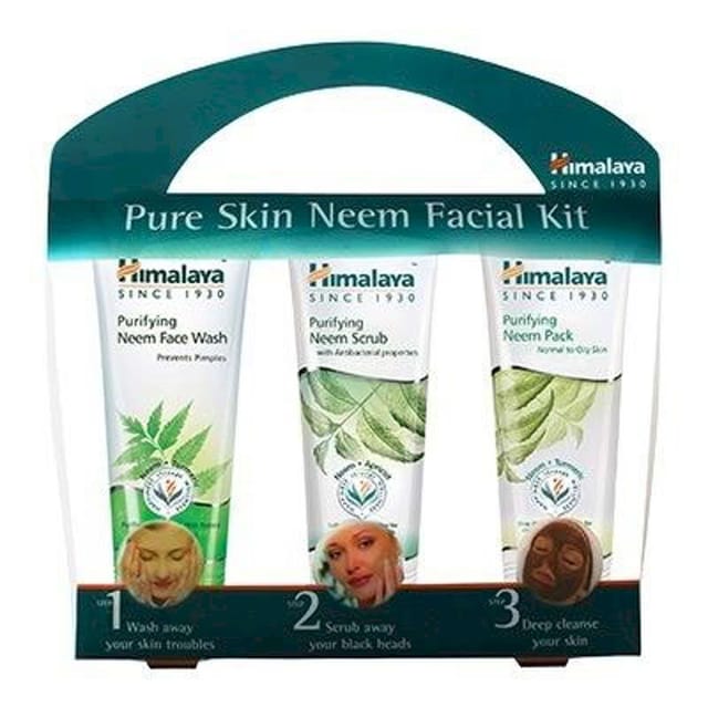 HIMALAYA PURE SKIN NEEM FACIAL KIT INDIA