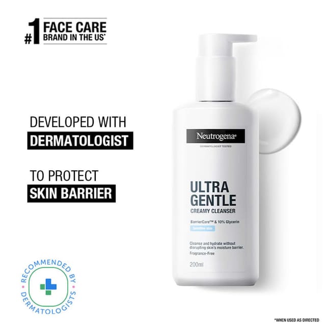 NEUTROGENA ULTRA GENTLE CREAMY CLEANSER 200 ML