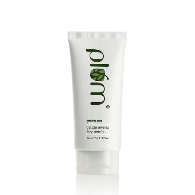 PLUM GREEN TEA GENTLE REVIVAL FACE SCRUB 75GM
