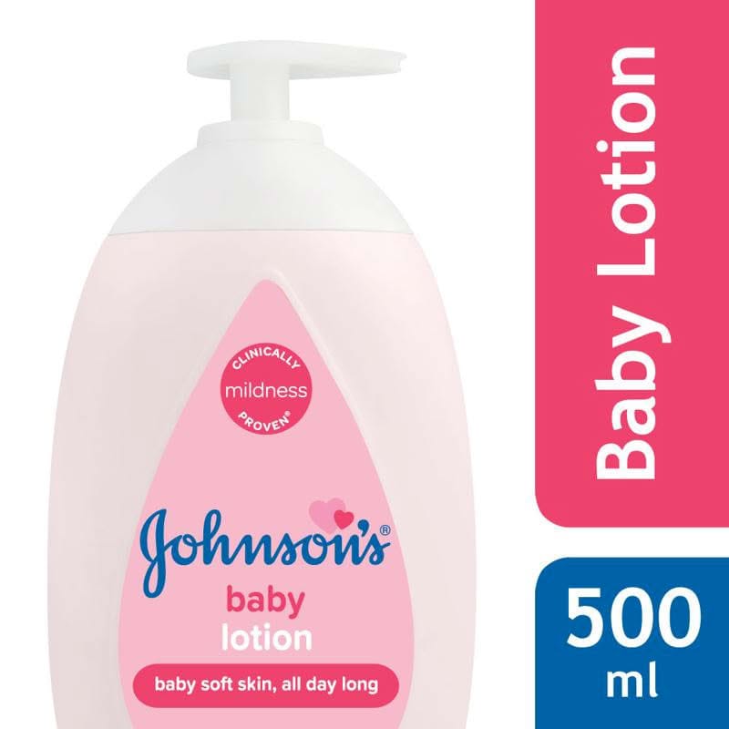 JOHNSONS BABY MILK BODY LOTION PUMP 500 ML