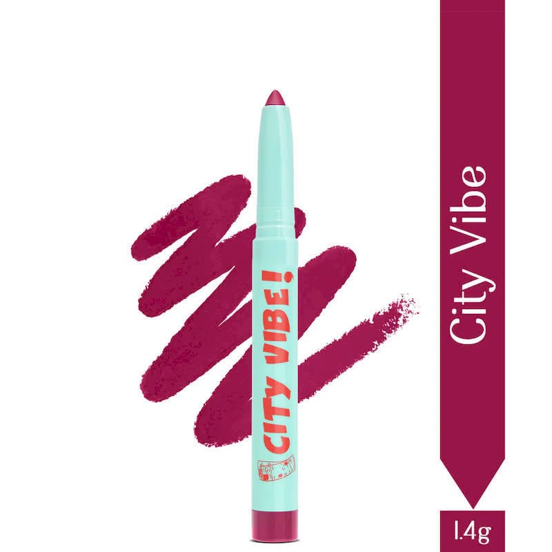 LOVECHILD MASABA PASSPORT TO PLUMP LIP VOLUMIZING MATTE CRAYON - CITY VIBE