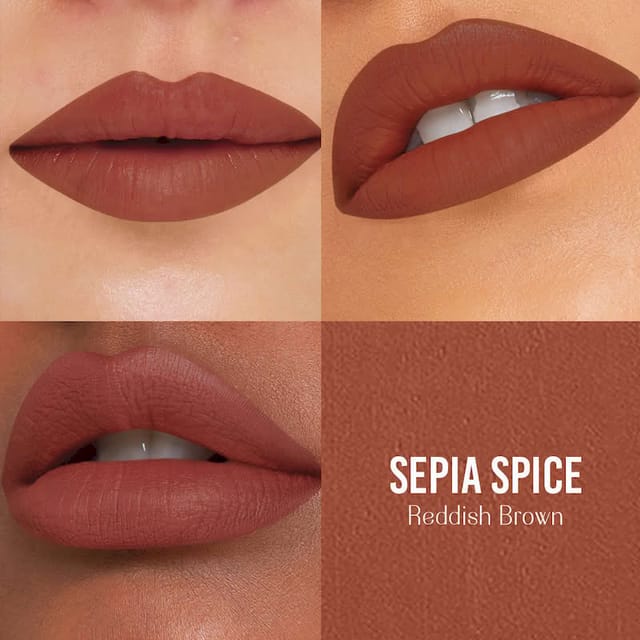 LOVECHILD MASABA BARE BROWNS ULTRA-MATTE LIPSTICK SEPIA SPICE