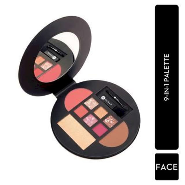 SUGAR CONTOUR DE FORCE EYES AND FACE PALETTE 02 - PINK PRO