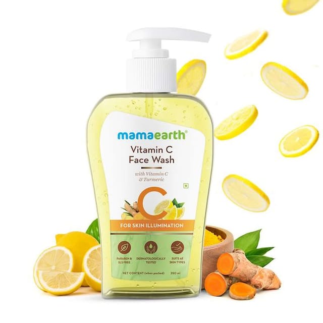 MAMAEARTH VITAMIN C FACE WASH 250 ML