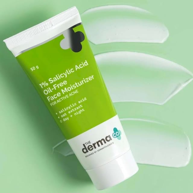 THE DERMA CO 1% SALICYLIC ACID OIL-FREE FACE MOISTURIZER 50G