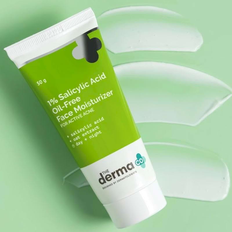 THE DERMA CO 1% SALICYLIC ACID OIL-FREE FACE MOISTURIZER 50G