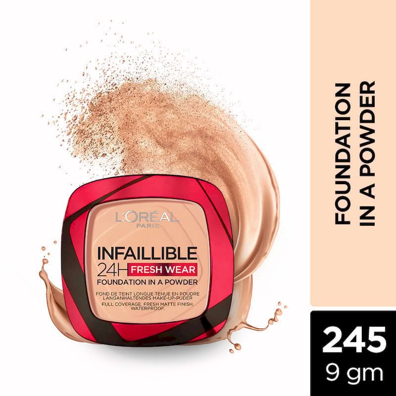 LOREAL 245GOLDENHONEY INFALLIABLE FRESH POWDER