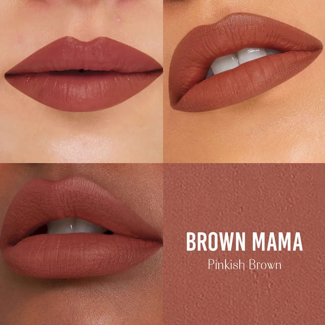 LOVECHILD MASABA BARE BROWNS ULTRA-MATTE LIPSTICK BROWN MAMA