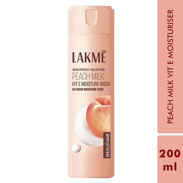 LAKME FRUIT MOISTURE PEACH MILK MOISTURISER 200ML