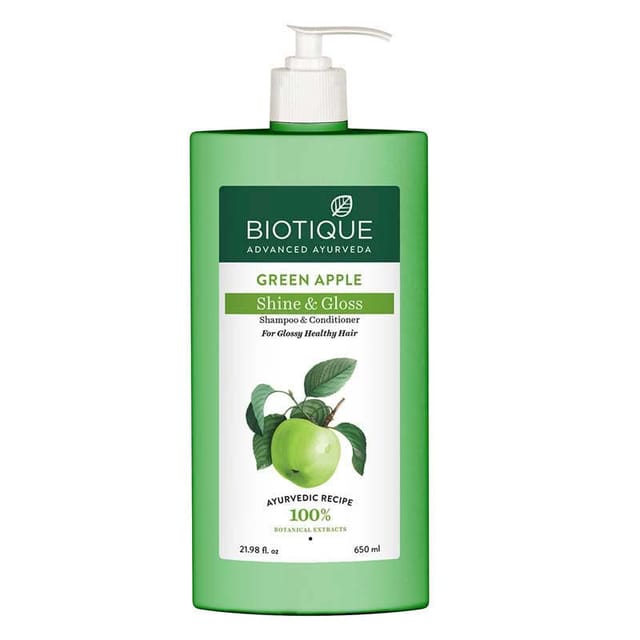 BIO GREN APLE SHINE SHAM&COND 650 ML