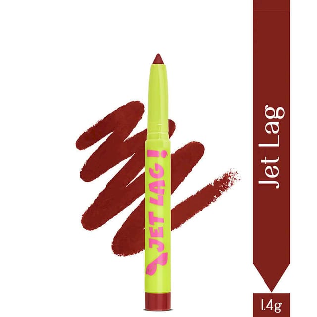 LOVECHILD MASABA PASSPORT TO PLUMP LIP VOLUMIZING MATTE CRAYON - JET LAG