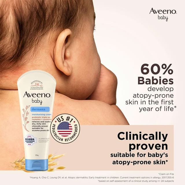 AVEENO BABY DERMEXA MOISTURISING CREAM 100G