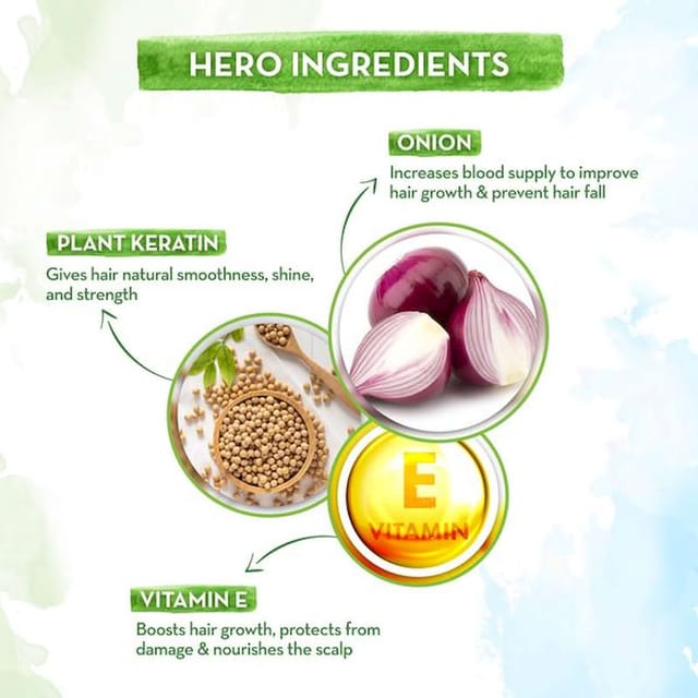 MAMA EARTH ONION SHAMPOO FOR HAIRFALL CONTROL 400M