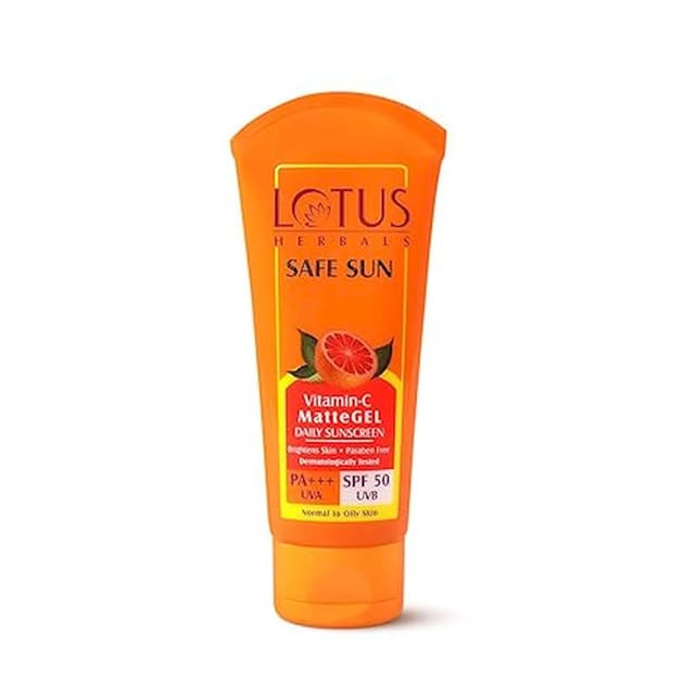 LOTUS  SUN VITAM C MATE GEL SPF50 75GM