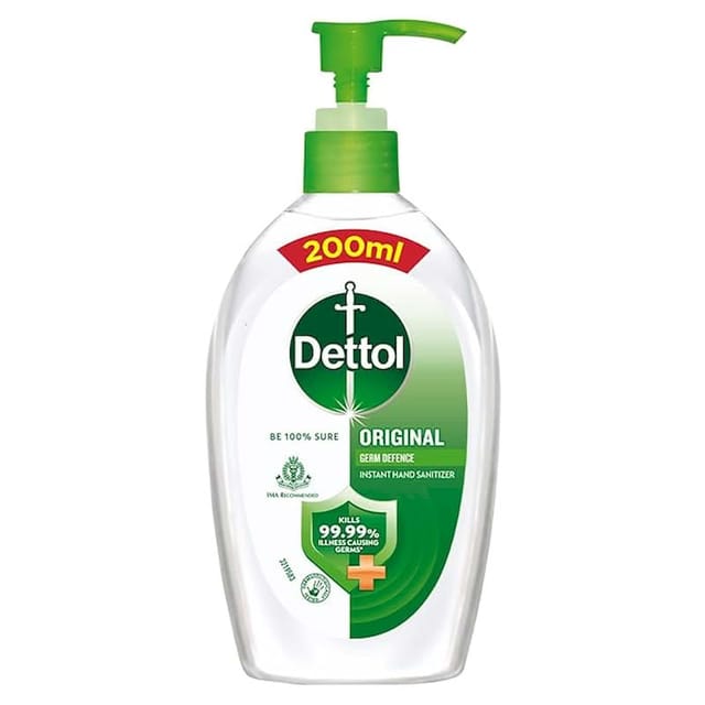 DETTOL HAND SANITIZER ORIGINAL  200ML