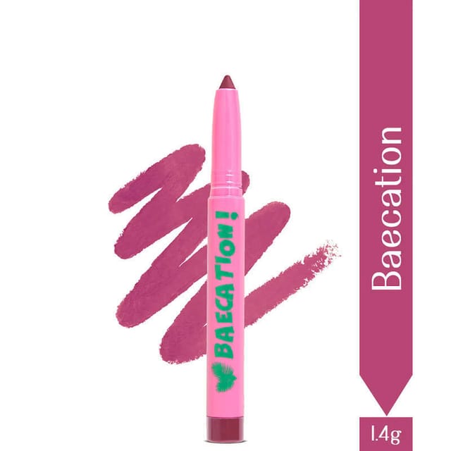 LOVECHILD MASABA PASSPORT TO PLUMP LIP VOLUMIZING MATTE CRAYON - BAECATION