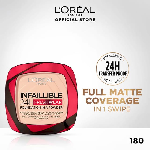 LOREAL 180ROSESAND INFALLIABLE FRESH POWDER
