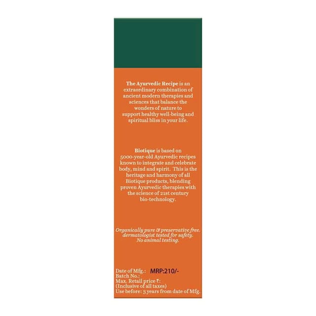 BIOTIQUE HONEY WATER PORE TIGHTENING BRIGHTENING TONER 120ML