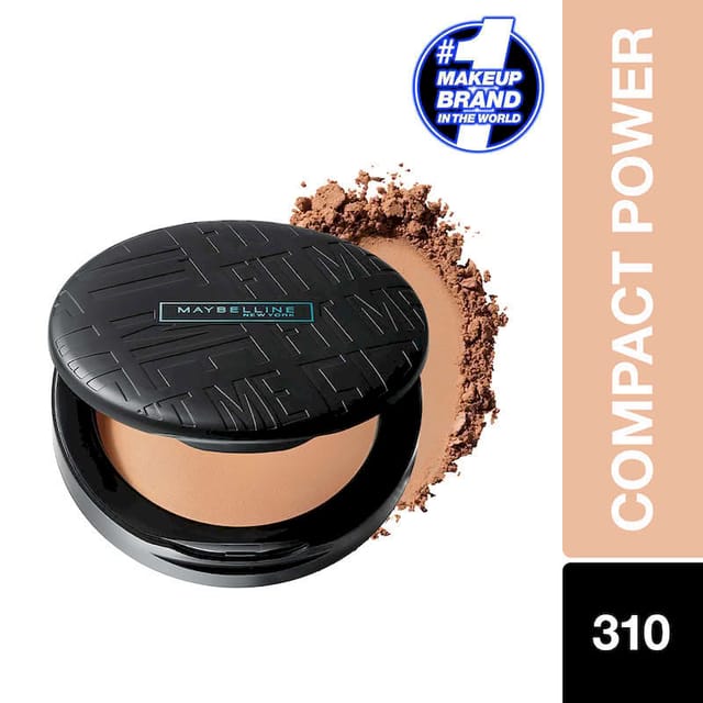 MAYBELLINE NEW YORK FIT ME 12HR OIL CONTROL COMPACT 310 SUN BEIGE 8GM