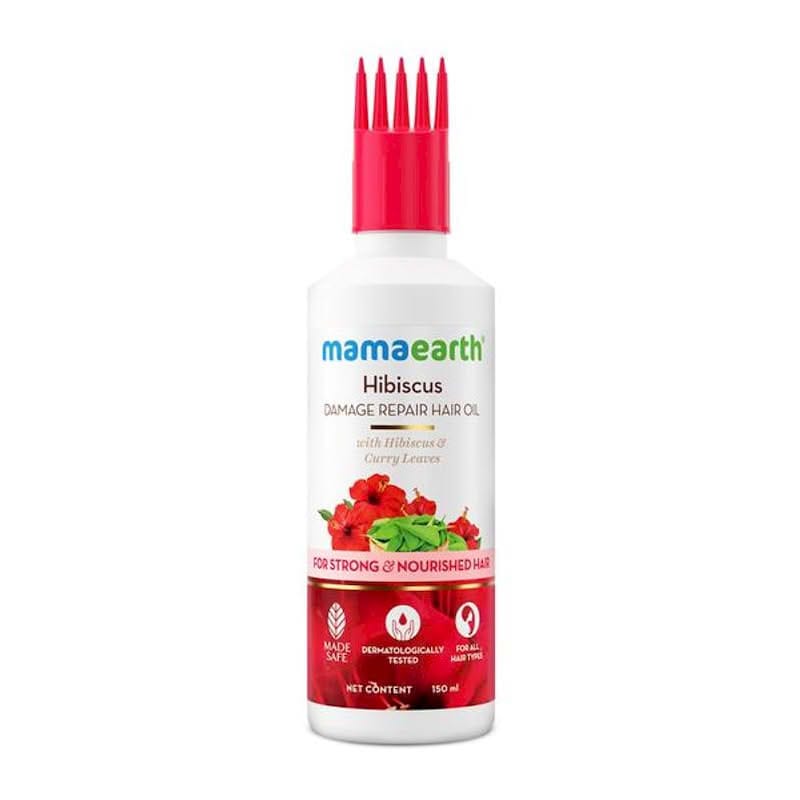 MAMAEARTH HIBISCUS DAMAGE REPAIR HAIR OIL 150 ML