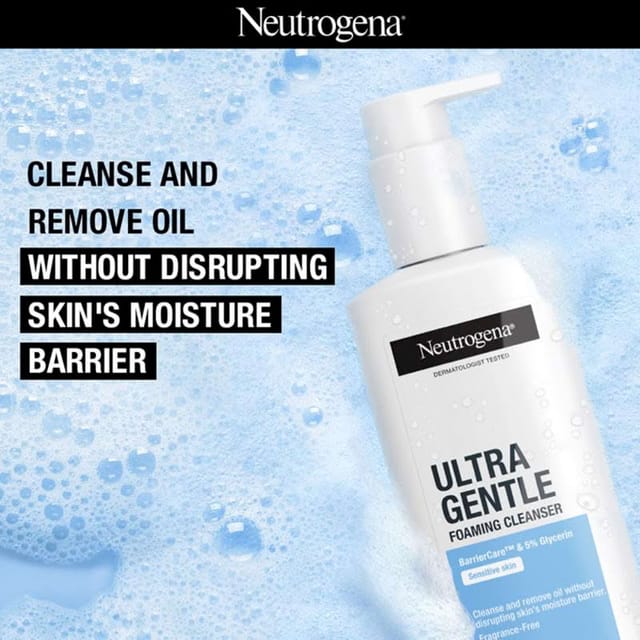 NEUTROGENA ULTRA GENTLE FOAMING CLEANSER 200 ML