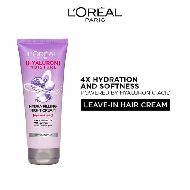 LOREAL PARIS HYALURON MOISTURE HYDRA FILLING NIGHT CREAM 180ML