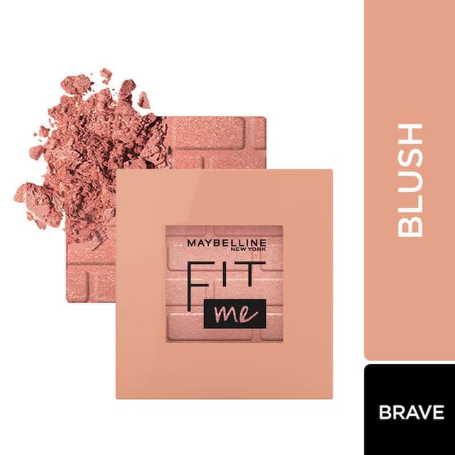 FIT ME MONO BLUSH 10 BRAVE 16 HR LONG LASTING WEAR