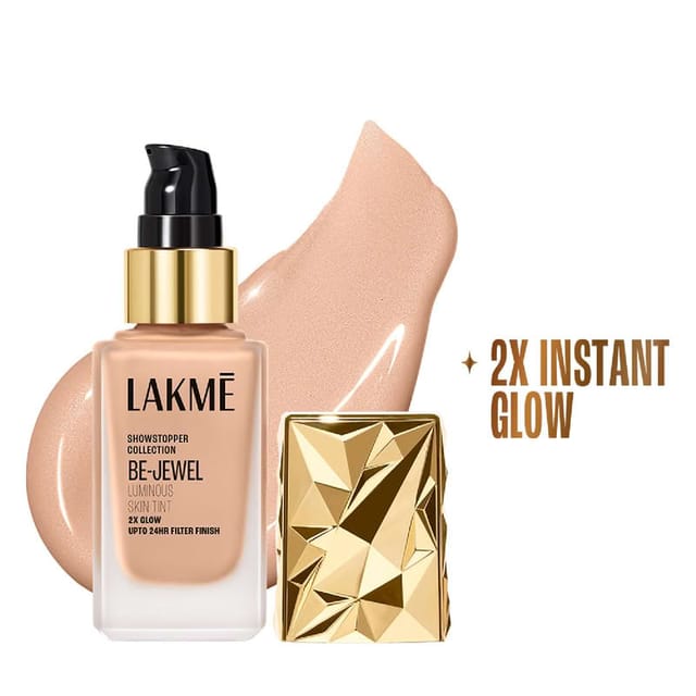 LAKME BE-JEWEL LUMINOUS SKIN TINT WARM SAND - 25ML